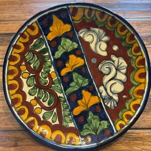 Talavera Plate. 9.5 inches.